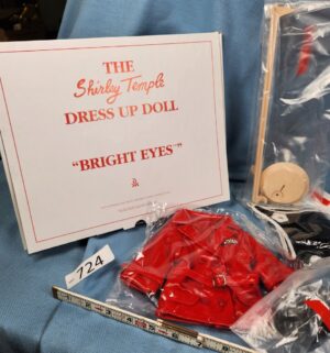 d724- Bright Eyes. Shirley Temple Dress Up Doll