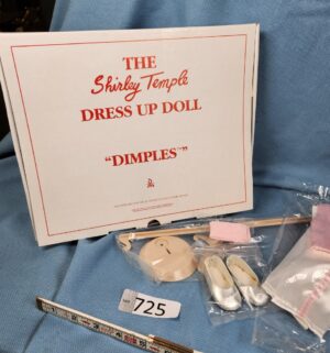 d725- Dimples. Shirley Temple Dress Up Doll