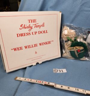 d731- Wee Willie Winkie. Shirley Temple Dress Up Doll