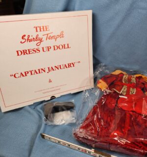 d735- Captain January. Shirley Temple Dress Up Doll