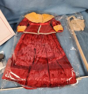 d735- Captain January. Shirley Temple Dress Up Doll - Image 3