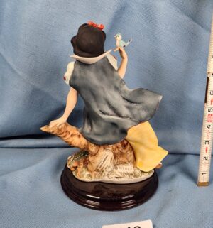 d742- Giuseppe Armani Snow White with a Blue Bird figurine, model number 209-C - Image 4