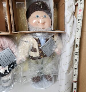 d775- porcelain Cabbage Patch Kids collector dolls 50s Kids Danbury Mint collection - Image 3