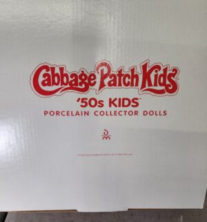 d775- porcelain Cabbage Patch Kids collector dolls 50s Kids Danbury Mint collection - Image 5