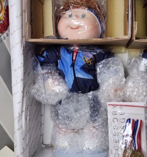 d776- 1996 Cabbage Patch Kids Olympikids porcelain dolls. Atlanta Olympics - Image 3