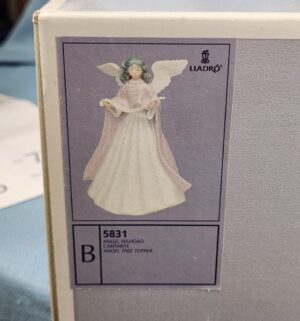d783- Angel Tree Topper. Lladro w/ box - Image 5