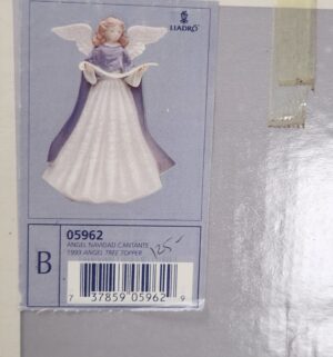 d784- 1993 Angel Tree Topper. Lladro w/ box - Image 5