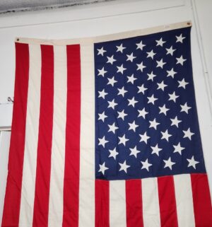 d788- Huge 9ft x 5ft USA Flag. Size #5. Valley Forge Flag Co - Image 3