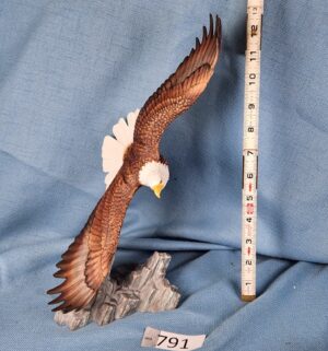 d791- Porcelain Soaring Eagle