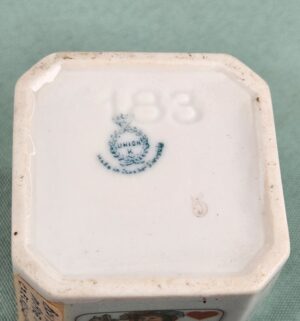 d834- Antique Playing Card Toothpick Holder Czechoslovakia - Image 3