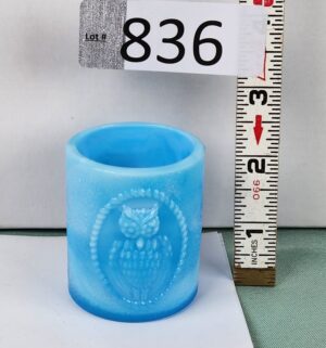 d836- Westmoreland Owl toothpick holder
