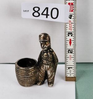 d840- Metal Match Striker & Holder