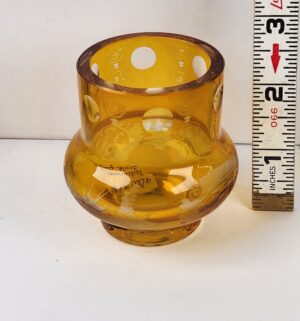 d859- Antique Toothpick holder Kanawha Glass Company
