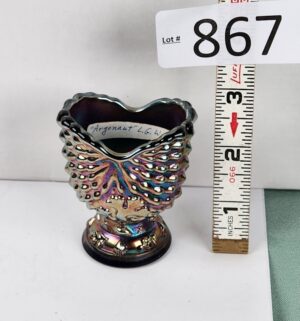 d867- St. Clair Argonaut Shell toothpick holder