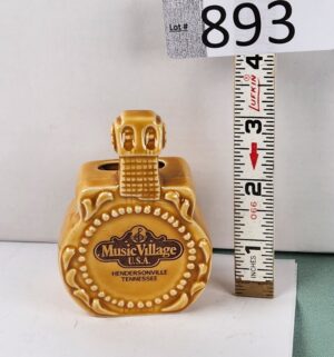 d893- Toothpick Holder Music Village U.S.A. in Hendersonville