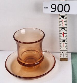 d900- French Duralex Toothpick Holder