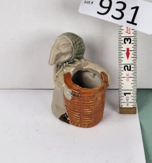 d931- Baba Yaga Vintage Toothpick Holder