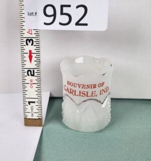 d952- Toothpick Holder Souvenir Carlisle, Ind