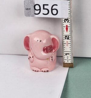 d956- Ceramic Elephant Toothpick Holder