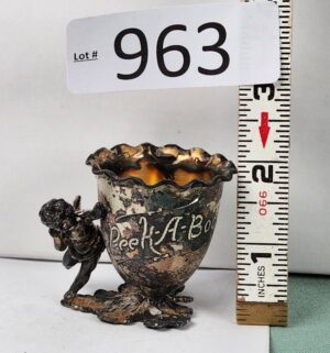 d963- Cherub Toothpick Holder Pee A Boo