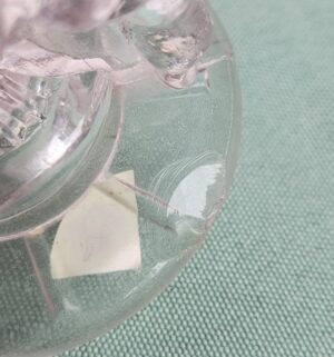 d978- (EAPG) Peek-a-Boo cherub toothpick holders McKee Glass - Image 4