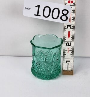 d1008- Imperial Glass Hobstar Pattern Toothpick Holder