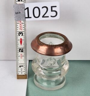 d1025- Jennings Brothers brass ballerina figure