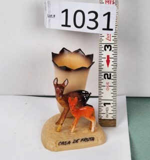 d1031- Vintage Casa de Fruta collectible souvenir toothpick holder