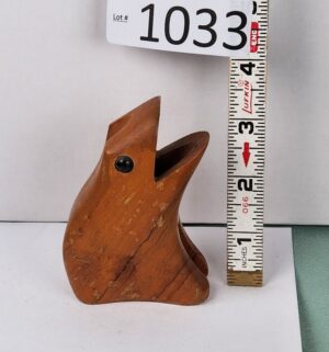 d1033- frog cocktail party stick holder. Oliv-Art Spain