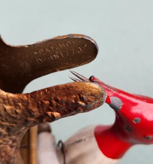 d1049- Antique Toothpick Holder - Image 3