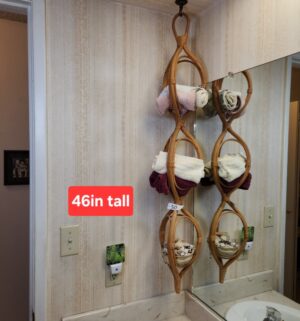 i50- Safavieh Kino 3-Tier Towel Hanger