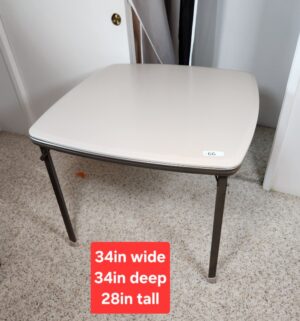 i66- Cosco Folding Table