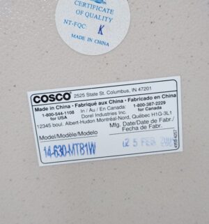 i66- Cosco Folding Table - Image 3