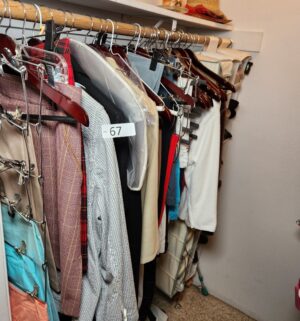 i67- Contents of the Master Closet. Womens Clothing & Shoes