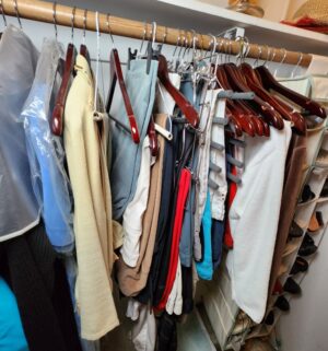 i67- Contents of the Master Closet. Womens Clothing & Shoes - Image 5