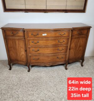 i104- Mid Century Drexel Sideboard/Credenza. Stunning Condition
