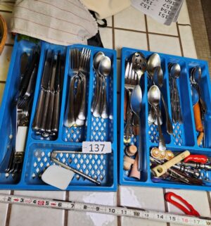 i137- flatware, misc