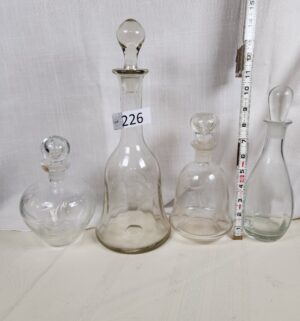 i226- Glass Decanters