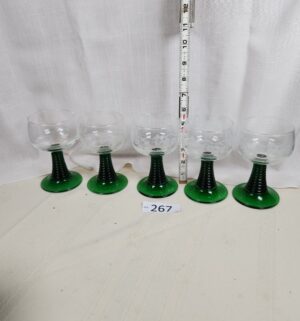 i267- Luminarc Roemer wine glasses from France