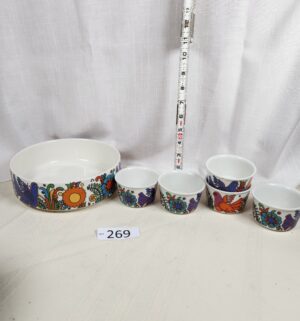 i269- Villeroy & Boch Acapulco pattern dishes
