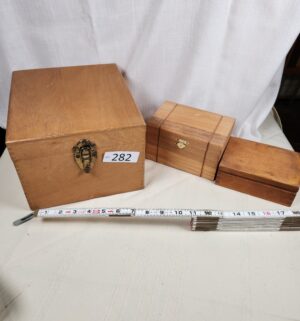 i282- wooden boxes