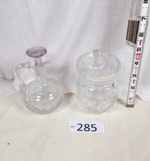 i285- Cut Crystal Dishes