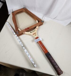 i292- J.A. MacGregor Challenger model 292 wooden tennis racket