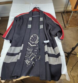 i333- vintage Japanese fireman's coat, known as a hikeshibanten