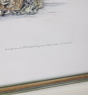 i335- hand-colored etchings by the German artist Paul Geissler - Image 3