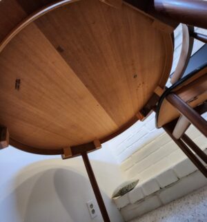 i360- Hans Olsen Roundette dining set produced for Frem Rojle. - Image 13
