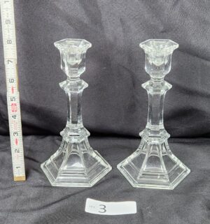 k3- Toscany Crystal Candlesticks