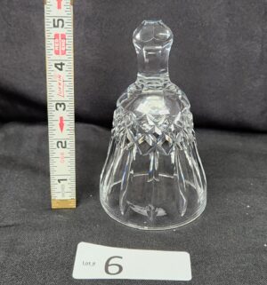 k6- Waterford Crystal dinner bell in the iconic Lismore pattern