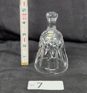 k7- Waterford Crystal dinner bell in the iconic Lismore pattern