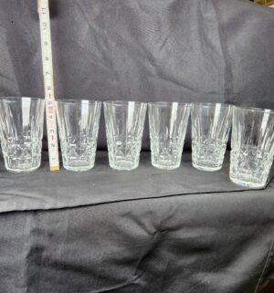 k9- Set of 6 Waterford Crystal Kylemore 10 oz Flat Tumblers.